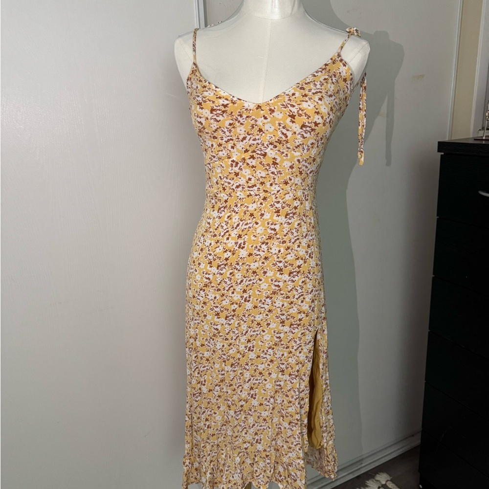 ABERCROMBIE floral dress Xs